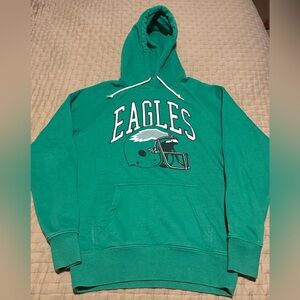 NWOT Philadelphia Eagles Vintage Style NFL Football Hoodie Size Small by Homage